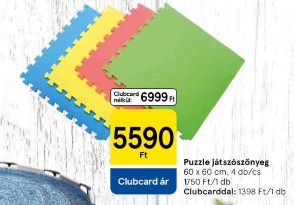 Puzzle játszószőnyeg