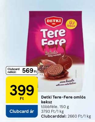 DETKI Tere Fere omlós keksz*
