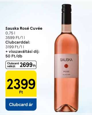 Sauska Rosé Cuvée
