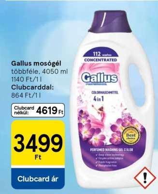 Gallus mosógél