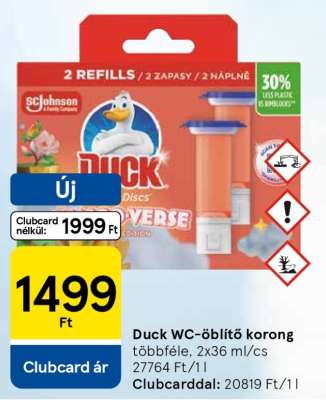 Duck WC-öblítő korong