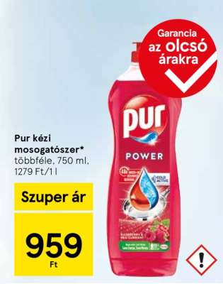 Pur kézi mosogatószer
