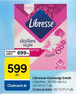 Libresse Tisztasági Betét