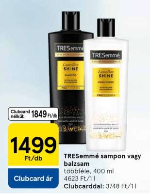 TRESemmé Sampon vagy Balzsam