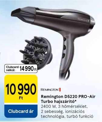 Remington D5220 PRO-Air Turbo hajszárító