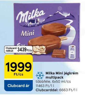 Milka Mini jégkrém multipack