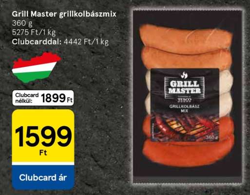 Grill Master grillkolbászmix