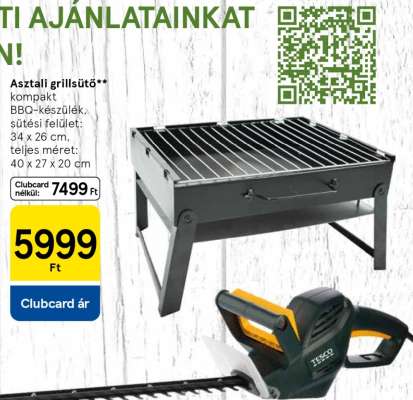 Asztali grillsütő
