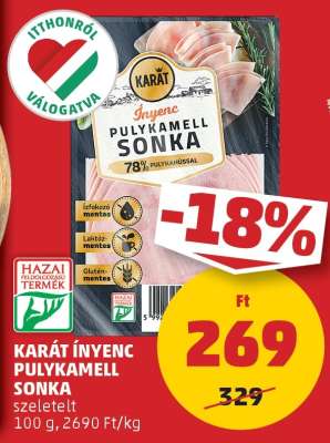 KARÁT Ínyenc Pulykamell Sonka