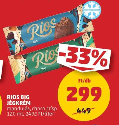 RIOS BIG JÉGKRÉM