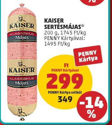 KAISER Sertésmájas