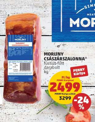 Morliny Császárszalonna