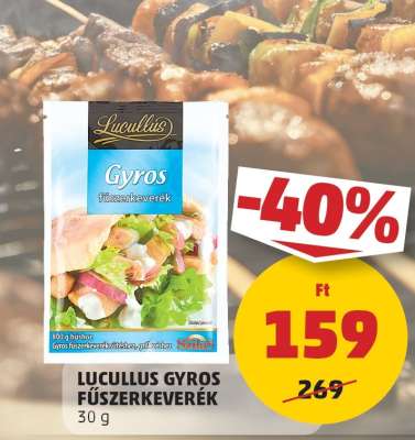 LUCULLUS GYROS FŰSZERKEVERÉK
