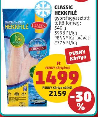 CLASSIC HEKKFILÉ