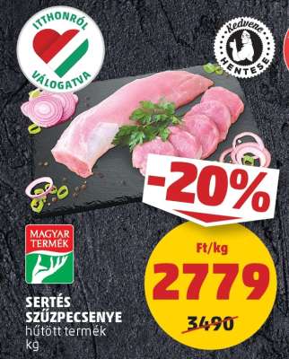 Sertés szűzpecsenye