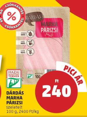 Dárdás Marha Párizsi