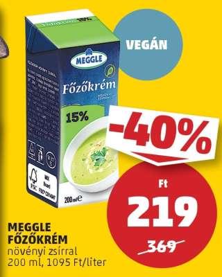 Meggle Főzőkrém