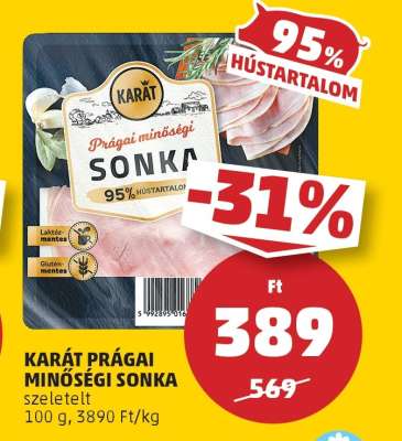 KARÁT PRÁGAI MINŐSÉGI SONKA
