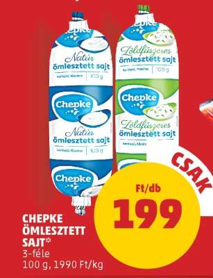 CHEPKE ÖMLESZTETT SAJT