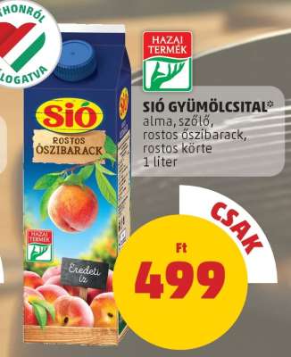 SIÓ Rostos őszibarack