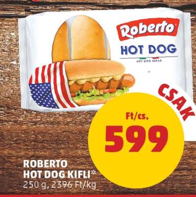 ROBERTO HOT-DOG KIFLI