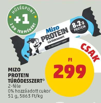Mizo PROTE!N túródesszert