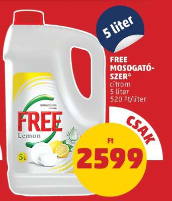 FREE MOSOGATÓSZER citrom