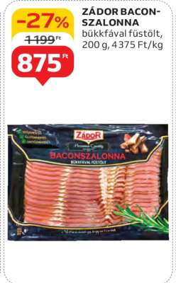 ZÁDOR BACONSZALONNA