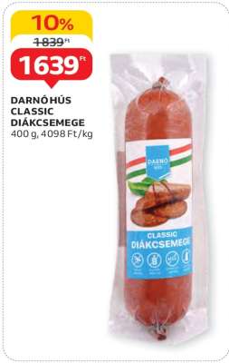 Darnó Hús Classic Diákcsemege