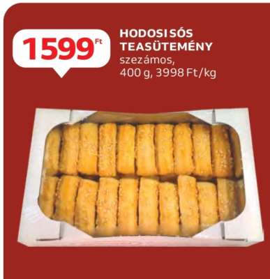 Hodosi Sós Teasütemény