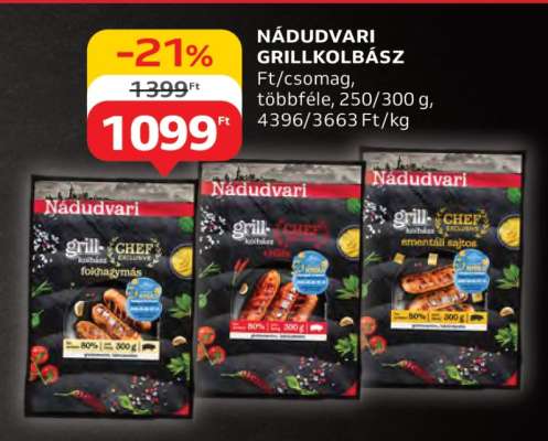 Nádudvari grillkolbász