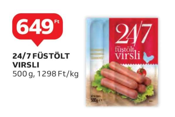24/7 FÜSTÖLT VIRSLI
