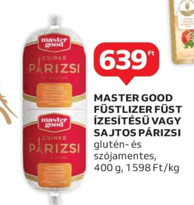 MASTER GOOD FÜST ÍZESÍTÉSŰ VAGY SAJTOS PÁRIZSI