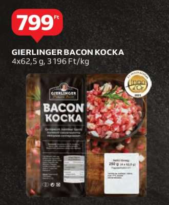Gierlinger Bacon Kocka