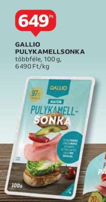 GALLIO Pulykamellsonka