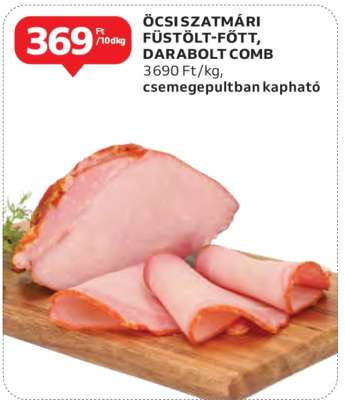 Öcsi Szatmári füstölt-főtt, darabolt comb