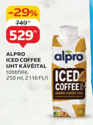 ALPRO ICED COFFEE UHT KÁVÉITAL