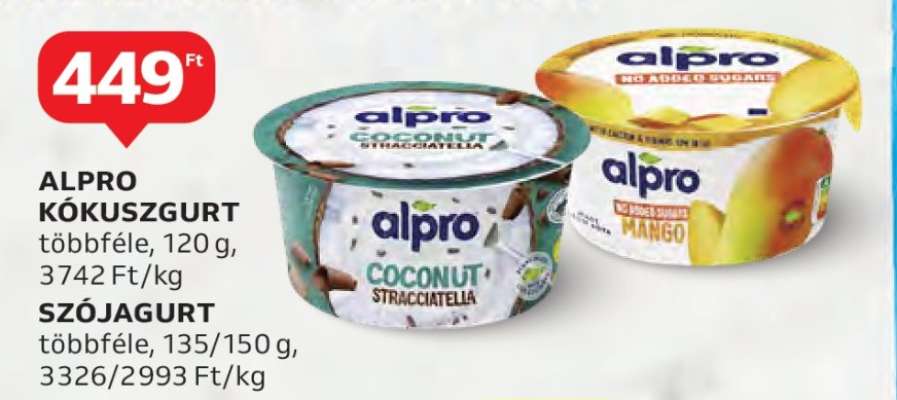 Alpro kókuszgurt