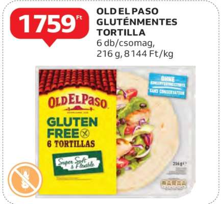 Old El Paso Gluténmentes Tortilla