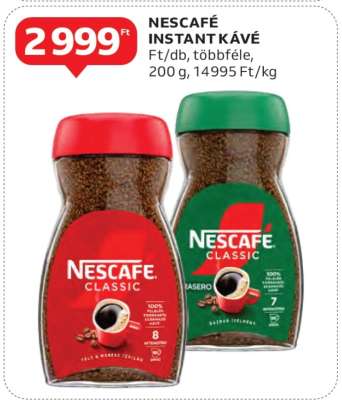 NESCAFÉ﻿﻿ Instant kávé*