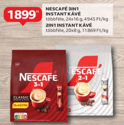 NESCAFÉ 3in1 instant kávé