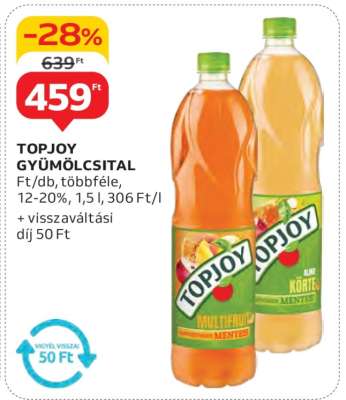 Topjoy gyümölcsital
