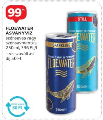 FloeWater ásványvíz