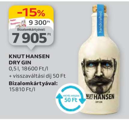 KNUT HANSEN DRY GIN