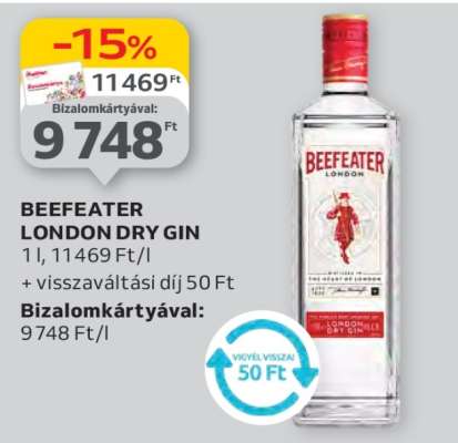 BEEFEATER London Dry gin