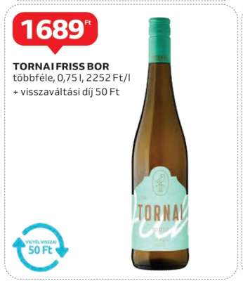 TORNAI FRISS BOR