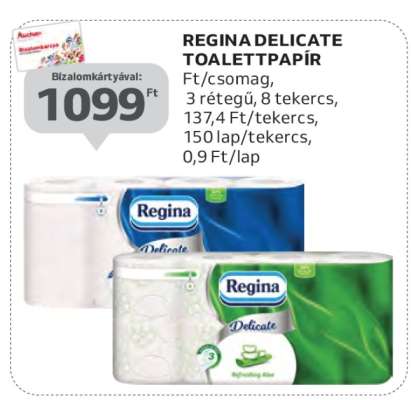 Regina Delicate toalettpapír