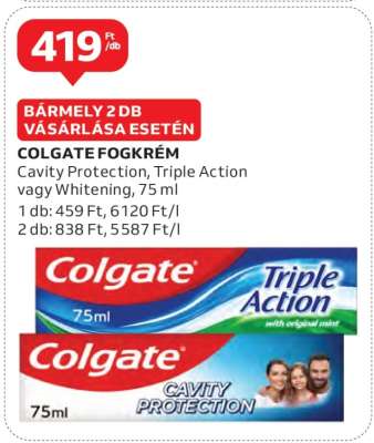 Colgate fogkrém