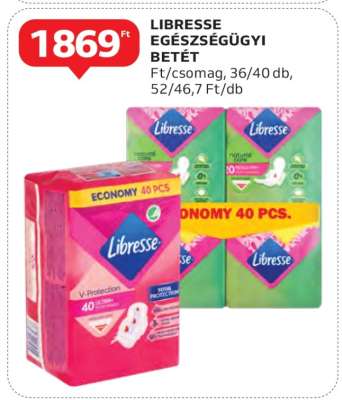 LIBRESSE EGÉSZSÉGÜGYI BETÉT