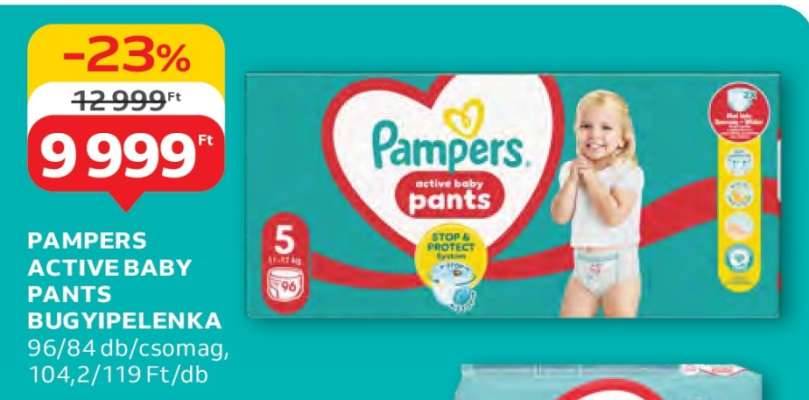 Pampers Active Baby Pants Bugyipelenka
